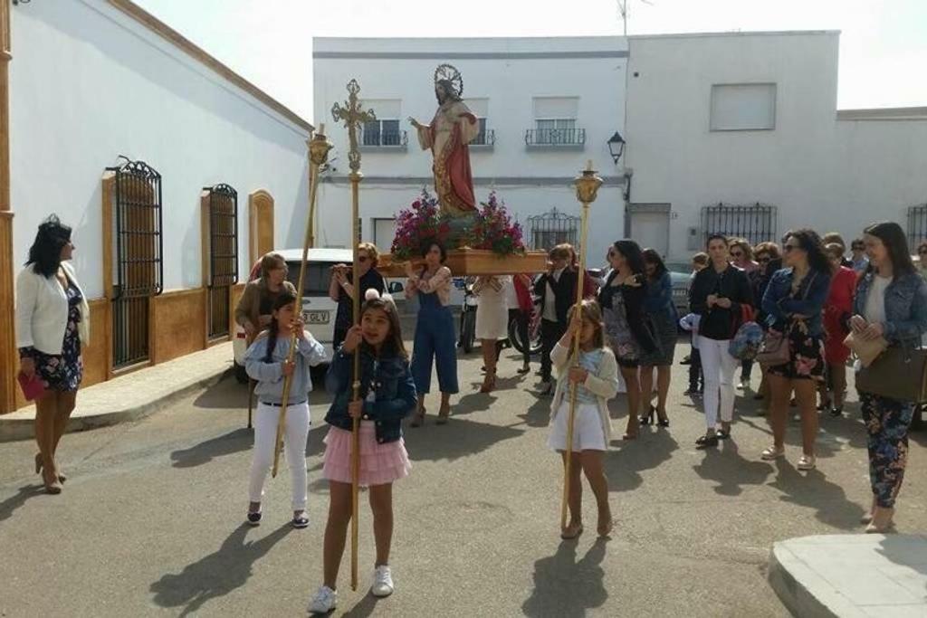 Cortijo Los Garridos - 8 Huespedes Fernan Perez Eksteriør billede